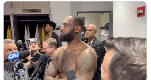 LeBron James Was Focused On Bronny’s USC Game During Post-Game Interview